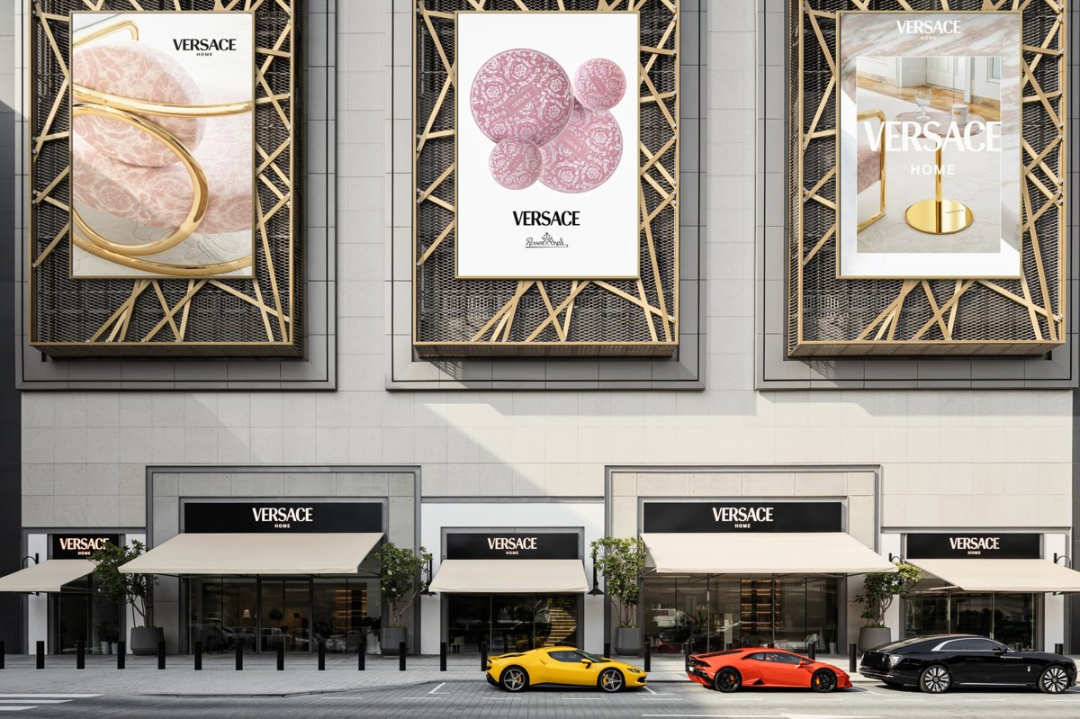 Versace Home store in Dubai